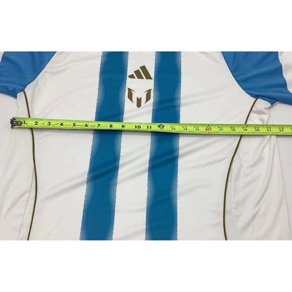 NWT Adidas Lionel Messi Training Soccer Jersey Argentina Size L AEROREADY - Picture 4 of 5